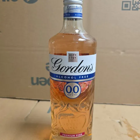 GORDON'S ALCOHOL FREE PINK GIN – 0.0% ABV, 70CL