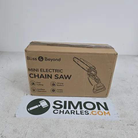 BOXED BLISS & BEYOND MINI ELECTRIC CHAINSAW