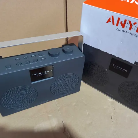 BOXED ANYDAY DUO DIGITAL RADIO