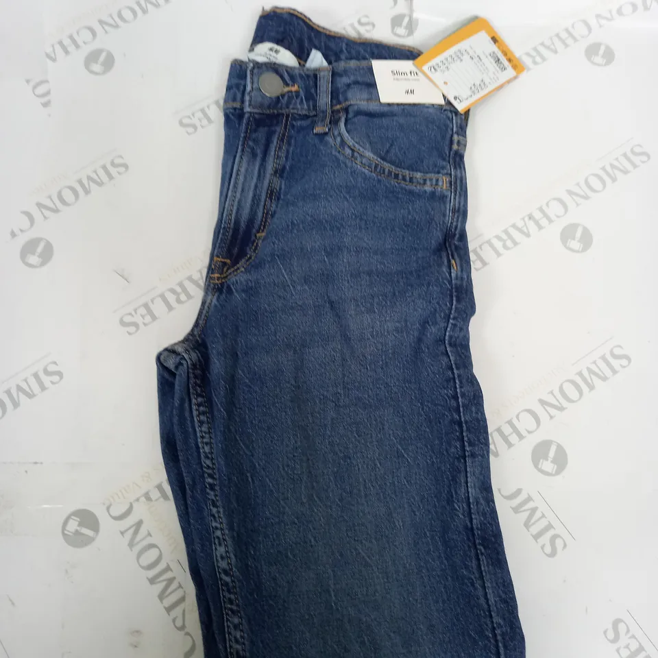 H&M SLIM FIT DENIM JEANS SIZE 11-12 YEARS