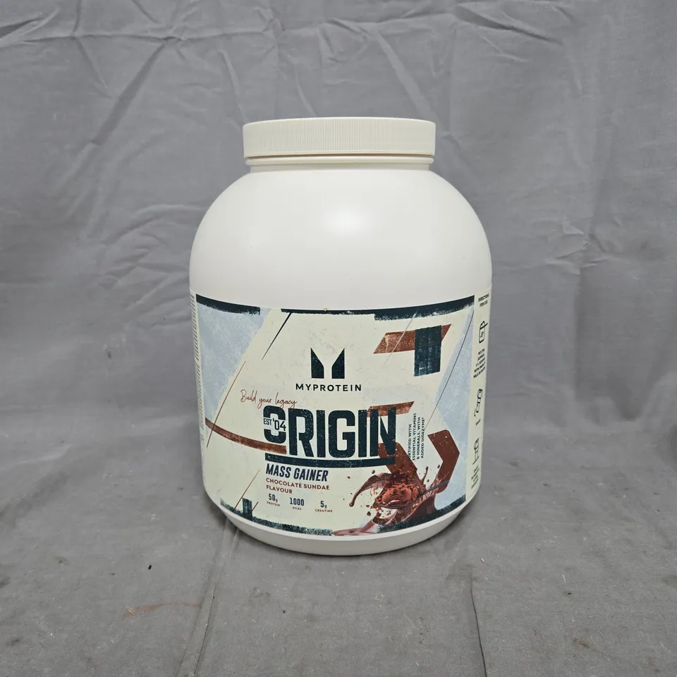 MY PROTEIN ORIGIN MASS GAINER - CHOCOLATE SUNDAE FLAVOUR
