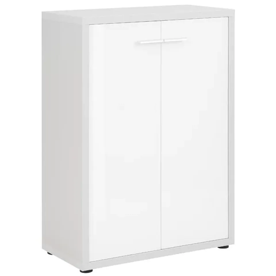 BOXED ETHEM 2 DOOR STORAGE CABINET