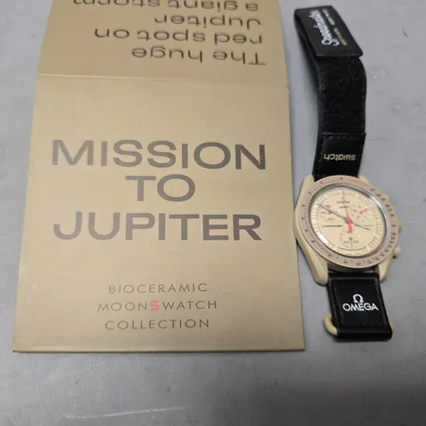 BOXED OMEGA X SWATCH MISSION TO JUPITER MOONSWATCH