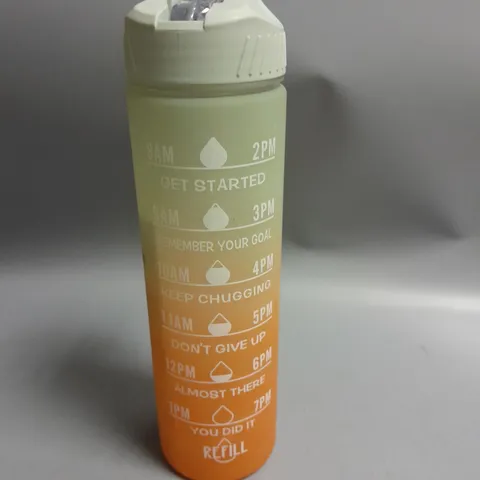 SINGLE 800ML DRINKING BOTTLE ORANGE