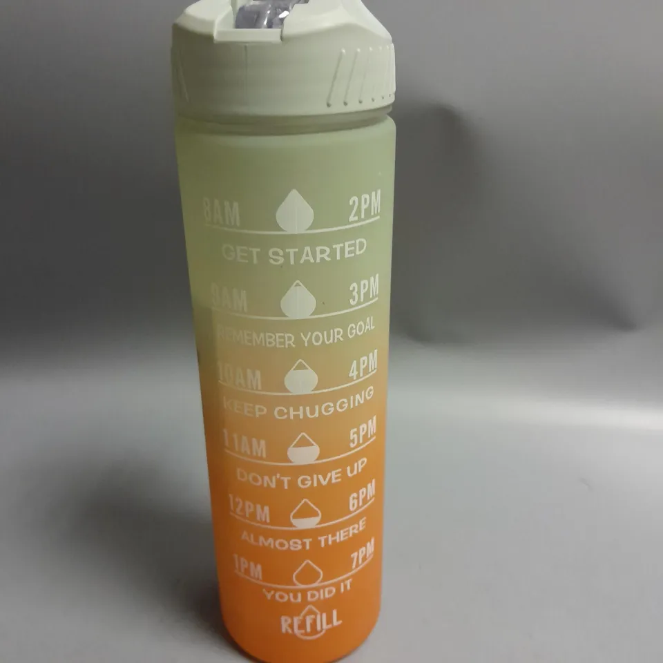 SINGLE 800ML DRINKING BOTTLE ORANGE