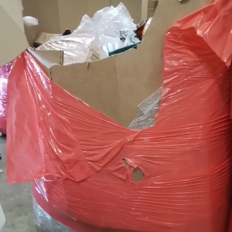 PALLET OF ASSORTED HOUSEHOLD GOODS AND PRODUCTS TO INCLUDE;INSECT KILLER MACHINE,BASKET,RETRACTABLE SAFETY GATE