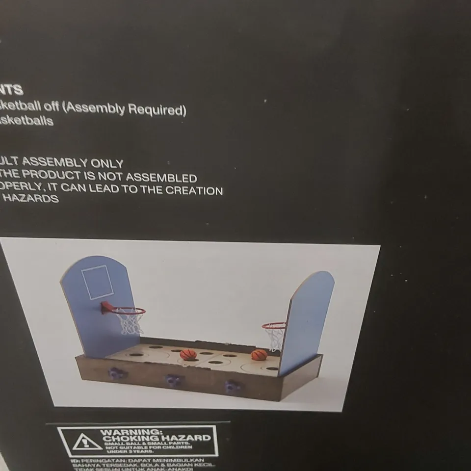 PALLET CONTAINING APPROXIMATELY 85x BRAND NEW TYPO BASKETBALL OFF TABLETOP GAMES