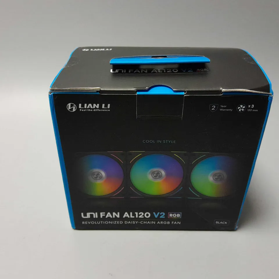 BOXED LIAN LI UNI FAN AL120 V2 RGB