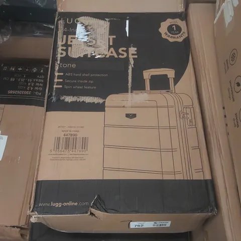 BOXED LUGG TRAVEL SUITCASE