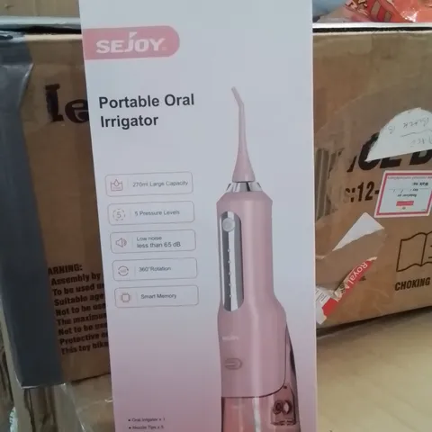 BOXED PORTABLE ORAL IRRIGATOR 