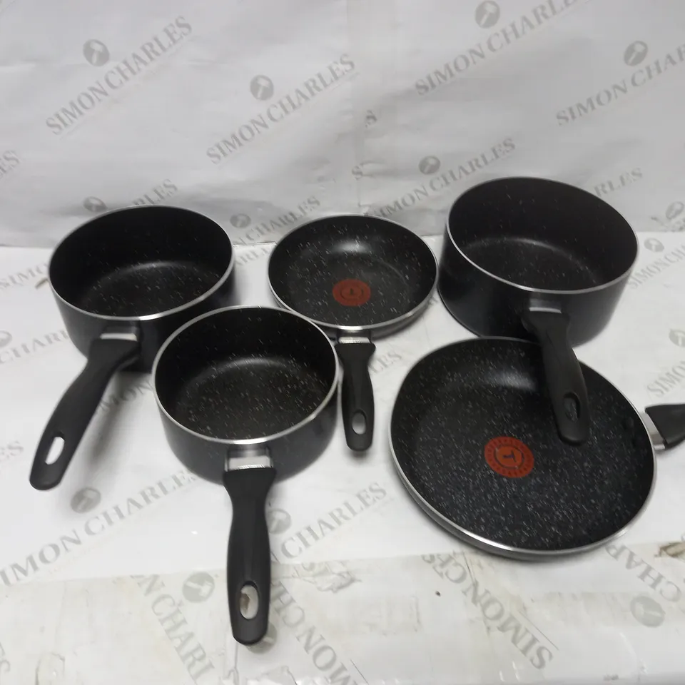 TEFAL ORIGINS STONE POTS AND PANS SET