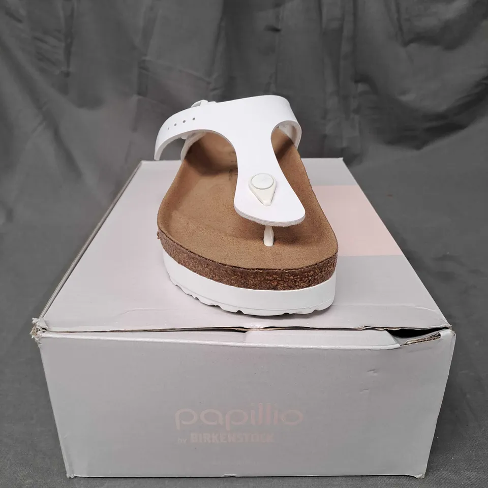 BIRKENSTCK GIZEH PLATFORM FLEX BF - SANDALS SIZE 5.5