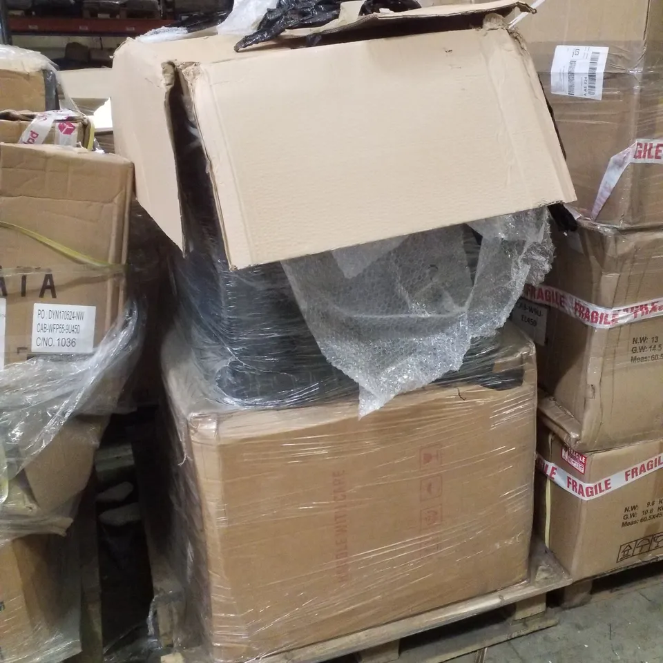 PALLET CONTAINING ASSORTED NETWORK CABINETS