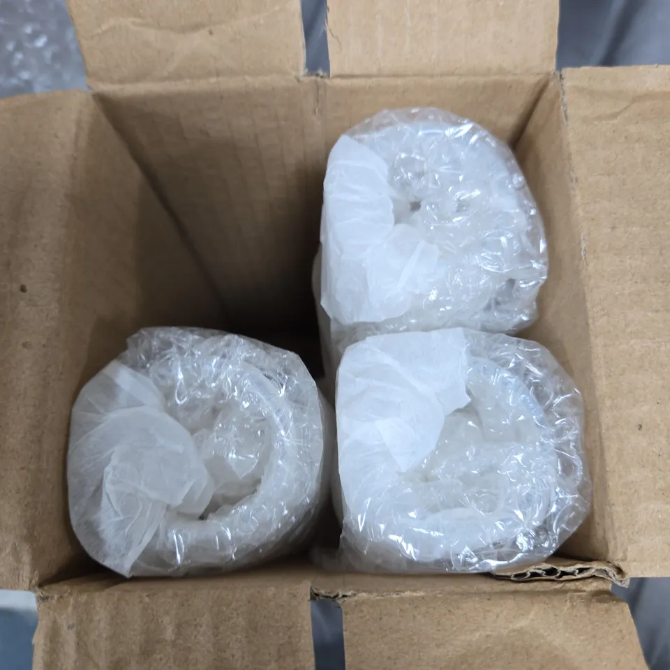 SET OF 4 CHUNKY CHAMPAGNE FLUTES