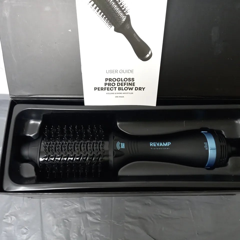 REVAMP PROGLOSS PERFECT BLOW DRY VOLUME & SHINE AIR STYLER RRP £59.99