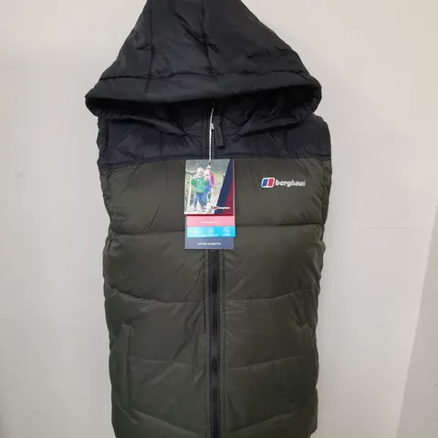 BERGHAUS ZIPPED PADDED GILET SIZE 13 YEARS