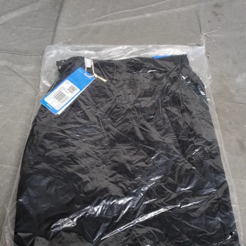 ADIDAS BLACK LOGO SHORTS SIZE 2XL