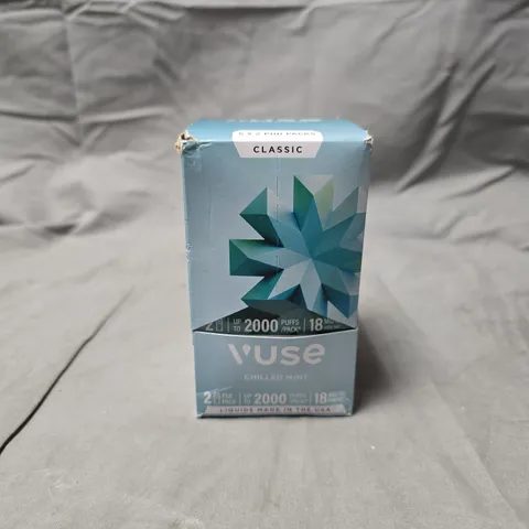 VUSE CLASSIC POD PACKS – CHILLED MINT, 5 X PODS, 18 MG/ML NICOTINE