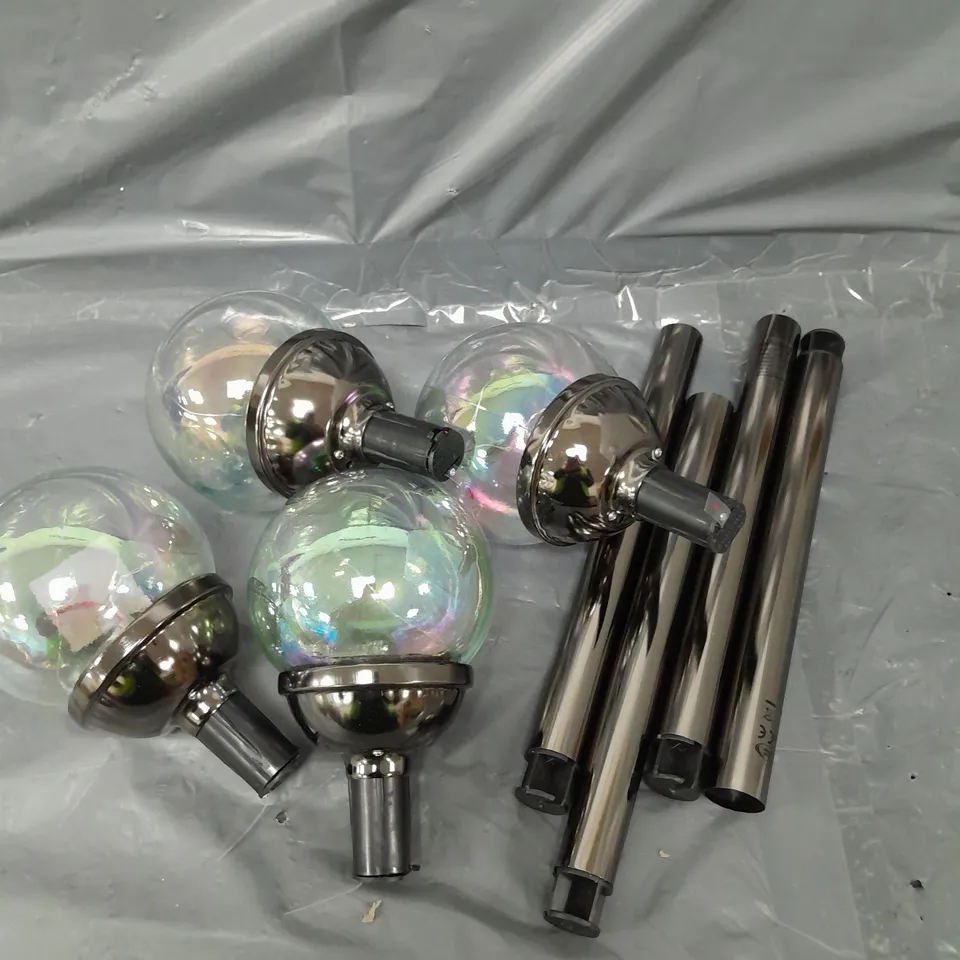 SMART SOLAR FIREFLY OPAL STAKE LIGHT, 4PK RRP £39.99