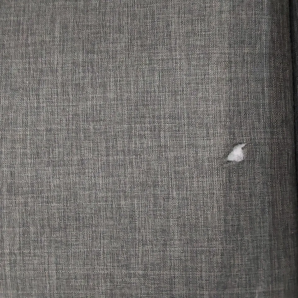 DESIGNER GREY FABRIC ARMCHAIR (1 ITEM)