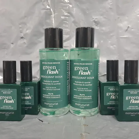 GREEN FLASH NAIL CARE SET
