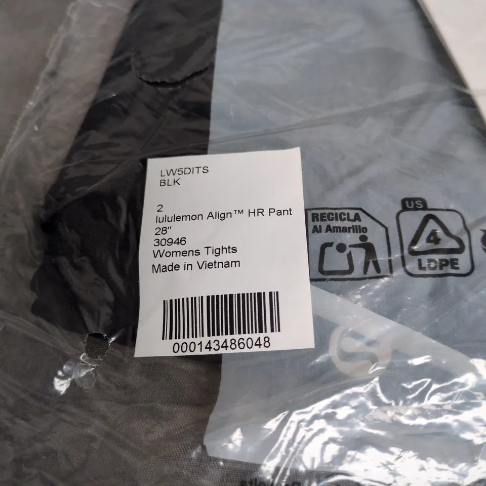 LULULEMON ALIGN HR PANT 28" WOMENS TIGHTS BAGGED