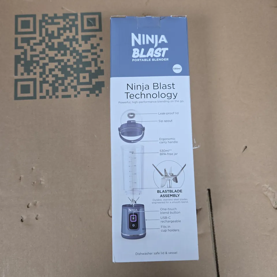 NINJA BLAST PORTABLE BLENDER – 530ML (BOXED)