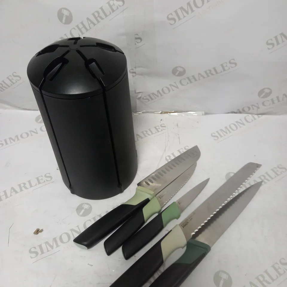 JOSEPH JOSEPH ELEVATE KNIVES CAROUSEL SET