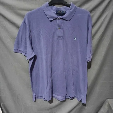 POLO RALPH LAUREN POLO SHIRT β PURPLE (MEN'S)
