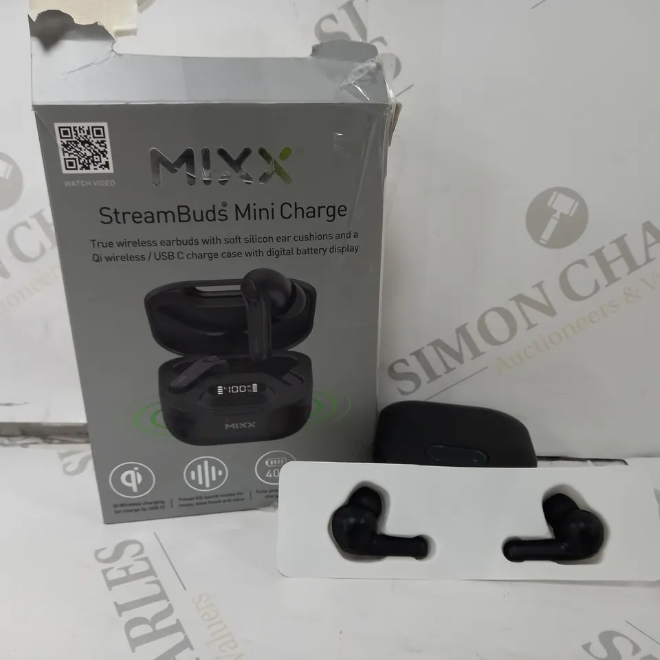 BOXED MIXX STREAMBUDS MINI TRUE WIRELESS EARBUDS