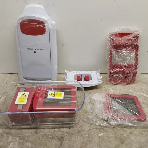 BOXED OUTLET COOK'S ESSENTIALS CHOPPER 8 SLICE & DICE BLADES