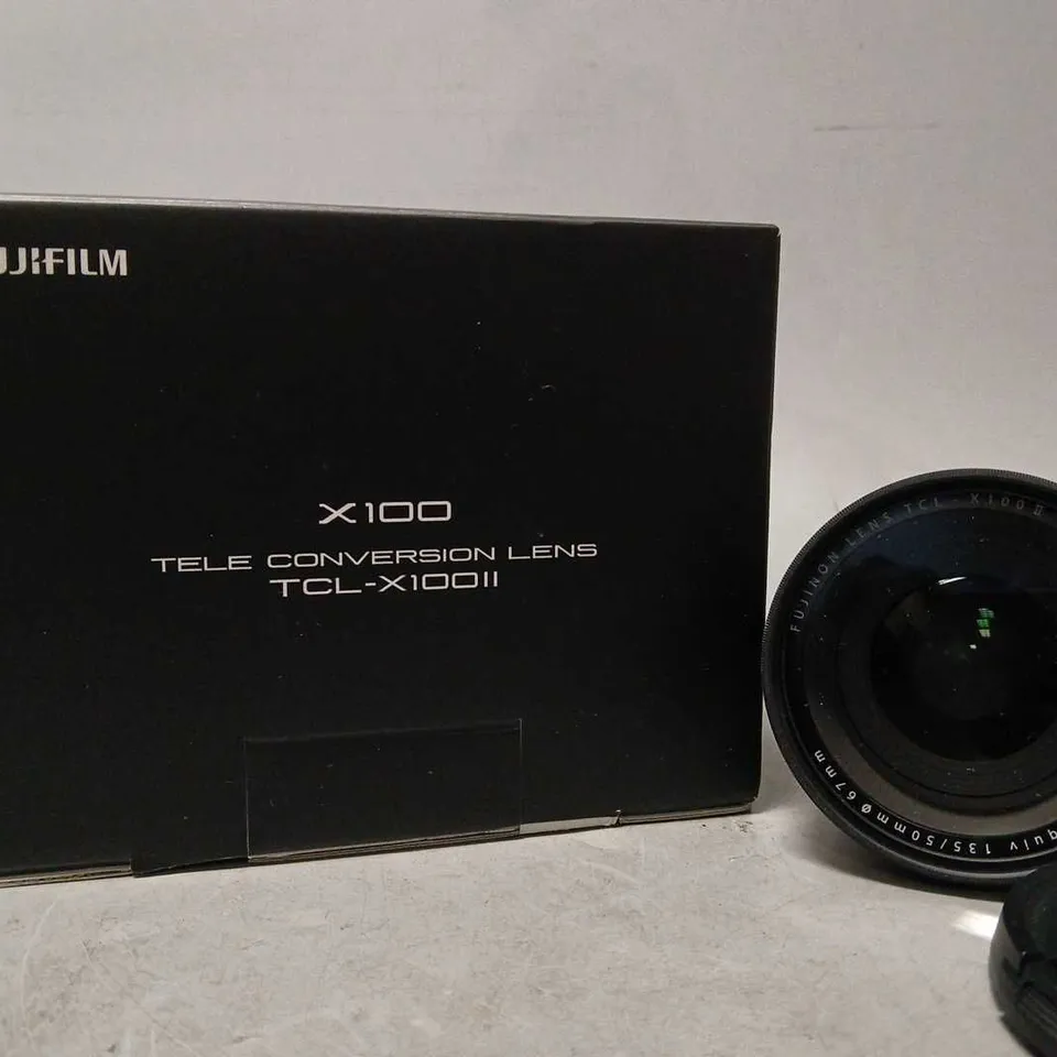 BOXED FUJIFILM X100II TELE CONVERSION LENS