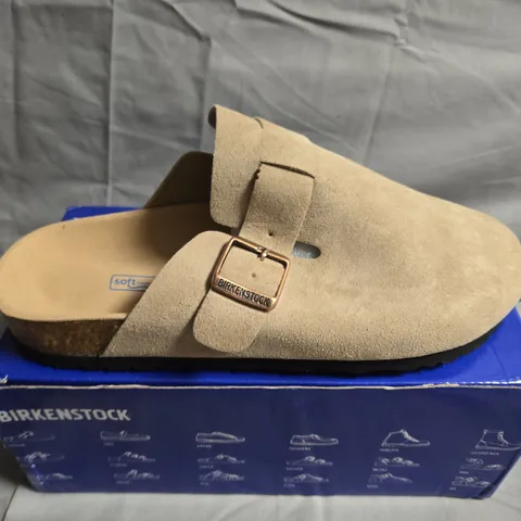 BOXED PAIR OF BIRKENSTOCK SHOES - UK SIZE 43