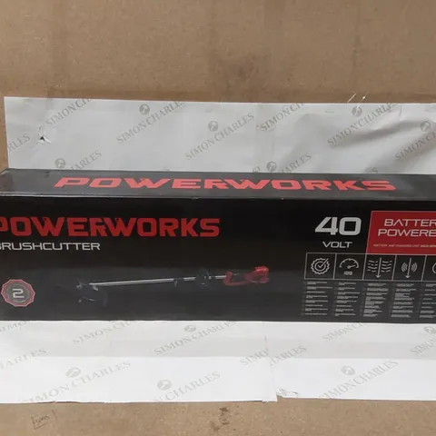 BOXED POWERWORKS 40V BRUSHCUTTER