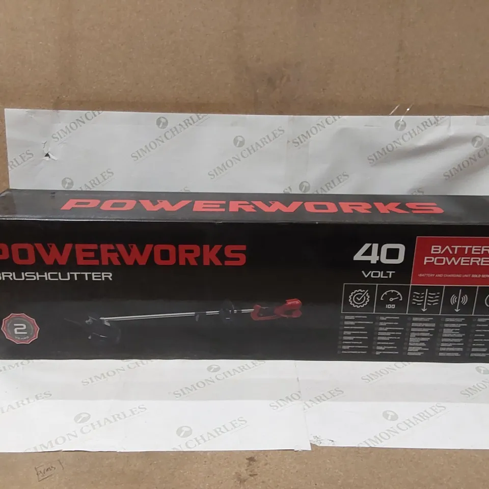 BOXED POWERWORKS 40V BRUSHCUTTER