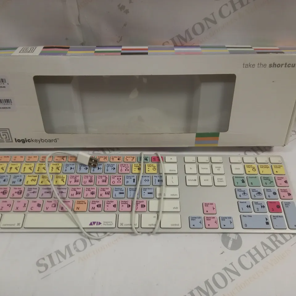 BOXED LOGICKEYBOARD DEDICATED SHORTCUT KEYBOARD