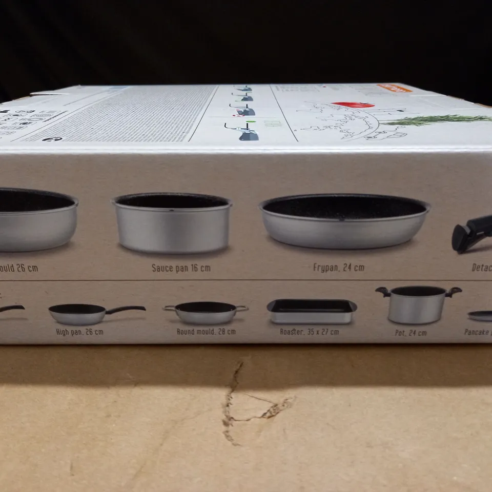 BOXED AS NEW DELIMANO GREEN PLANET 4-PIECE PAN SET