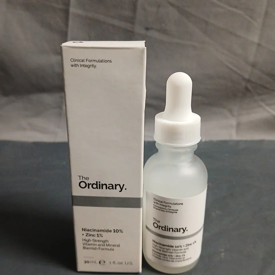 THE ORDINARY NIACINAMIDE 10% + ZINC 1% SERUM, 30 ML