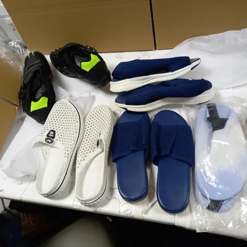 LOT OF 5 ASSORTED FOOTWEAR SHOES