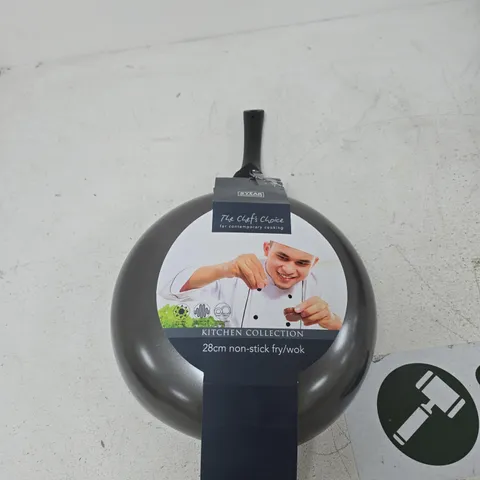 KITCHEN COLLECTION 28CM NON-STICK FRYING PAN / WOK