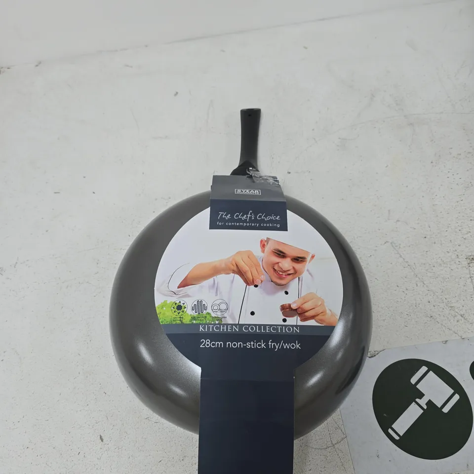 KITCHEN COLLECTION 28CM NON-STICK FRYING PAN / WOK