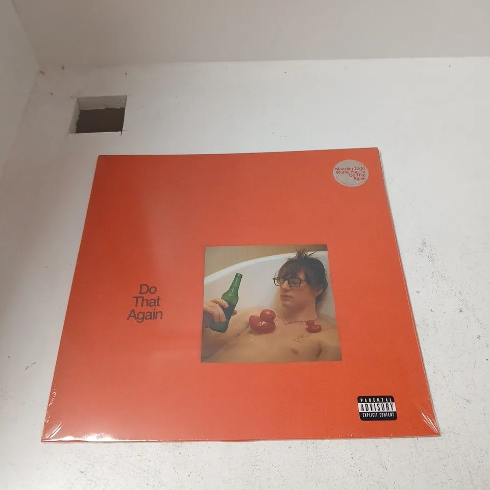 MALCOLM TODD – DO THAT AGAIN (VINYL LP, ORANGE COVER)