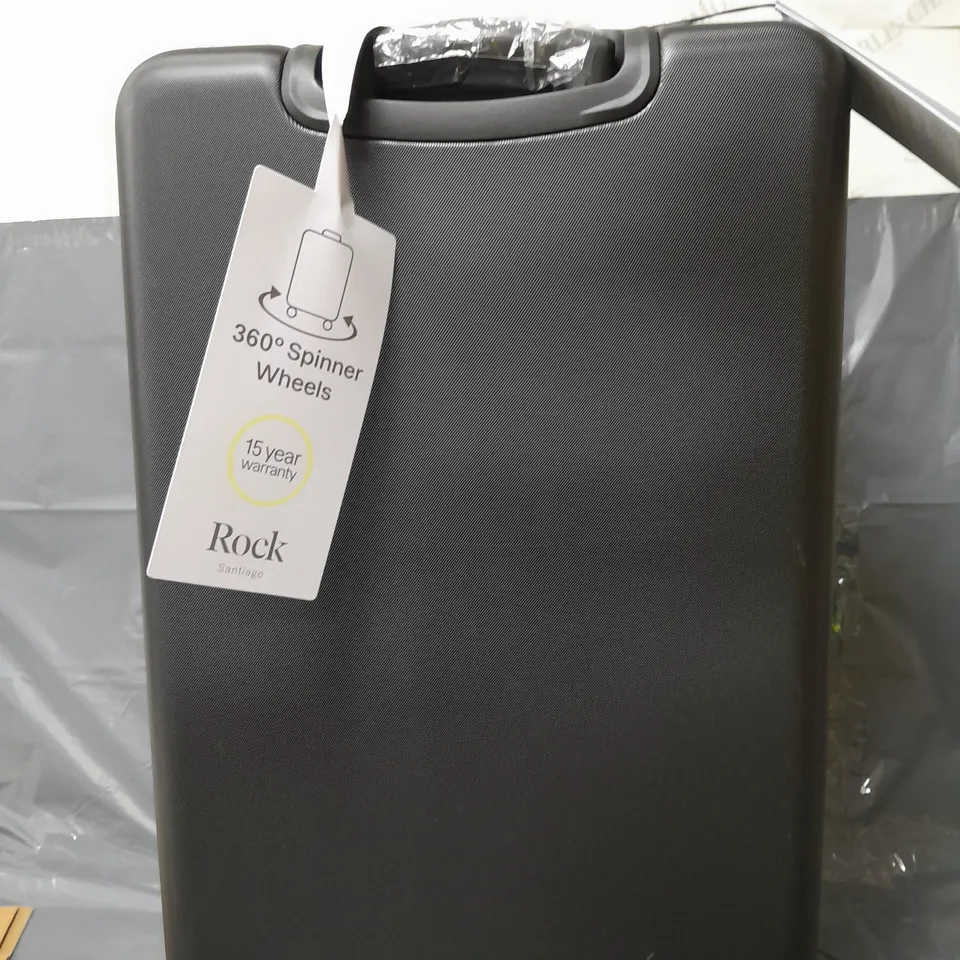 BOXED SANTIAGO HARDSHELL 8 WHEEL LARGE SUITCASE 