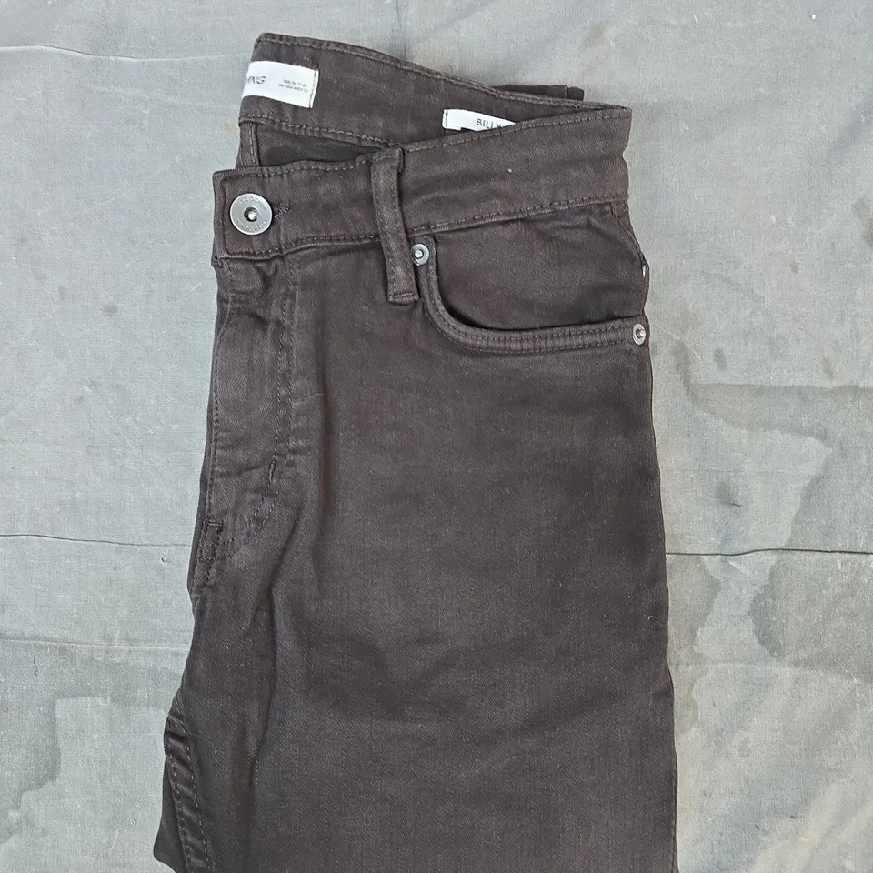 MANGO BILLY SKINNY FIT JEANS IN BLACK SIZE UK 29