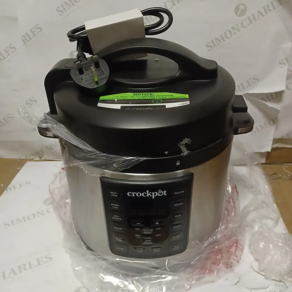 CROCKPOT EXPRESS PRESSURE MULTI COOKER