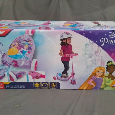 BOXED HUFFY DISNEY PRINCESS ELECTRIC SCOOTER