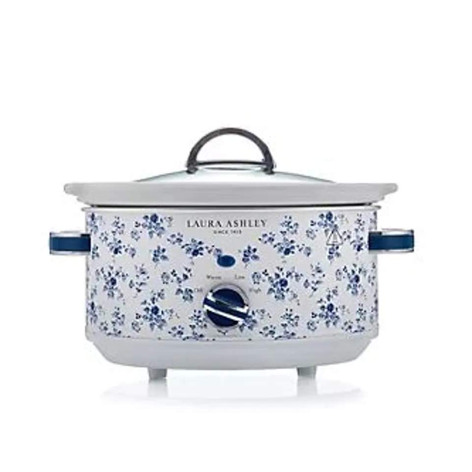 LAURA ASHLEY 3.5L SLOW COOKER IN CHINA ROSE