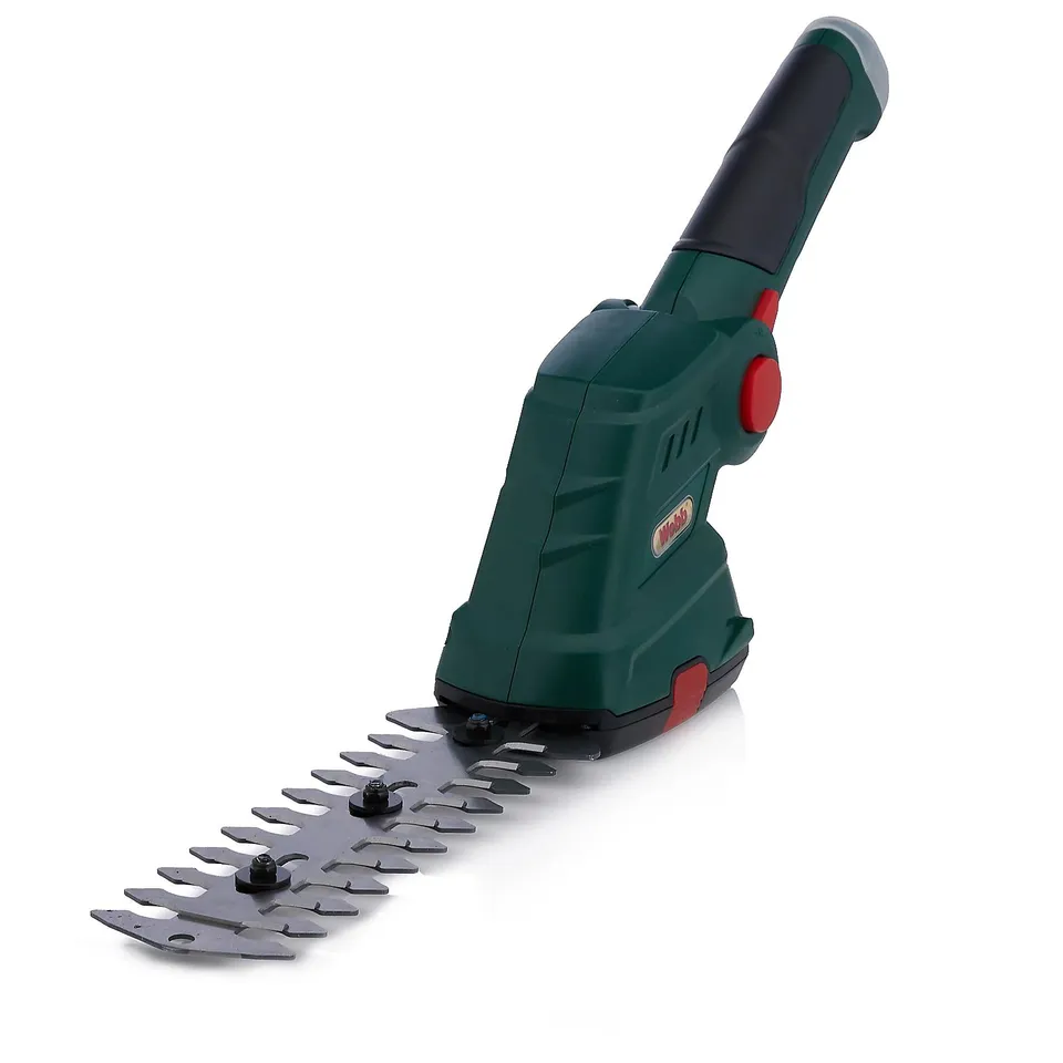WEBB 7.2V 2 IN 1 GRASS SHRUB SHEARS WITH POLE HANDLE