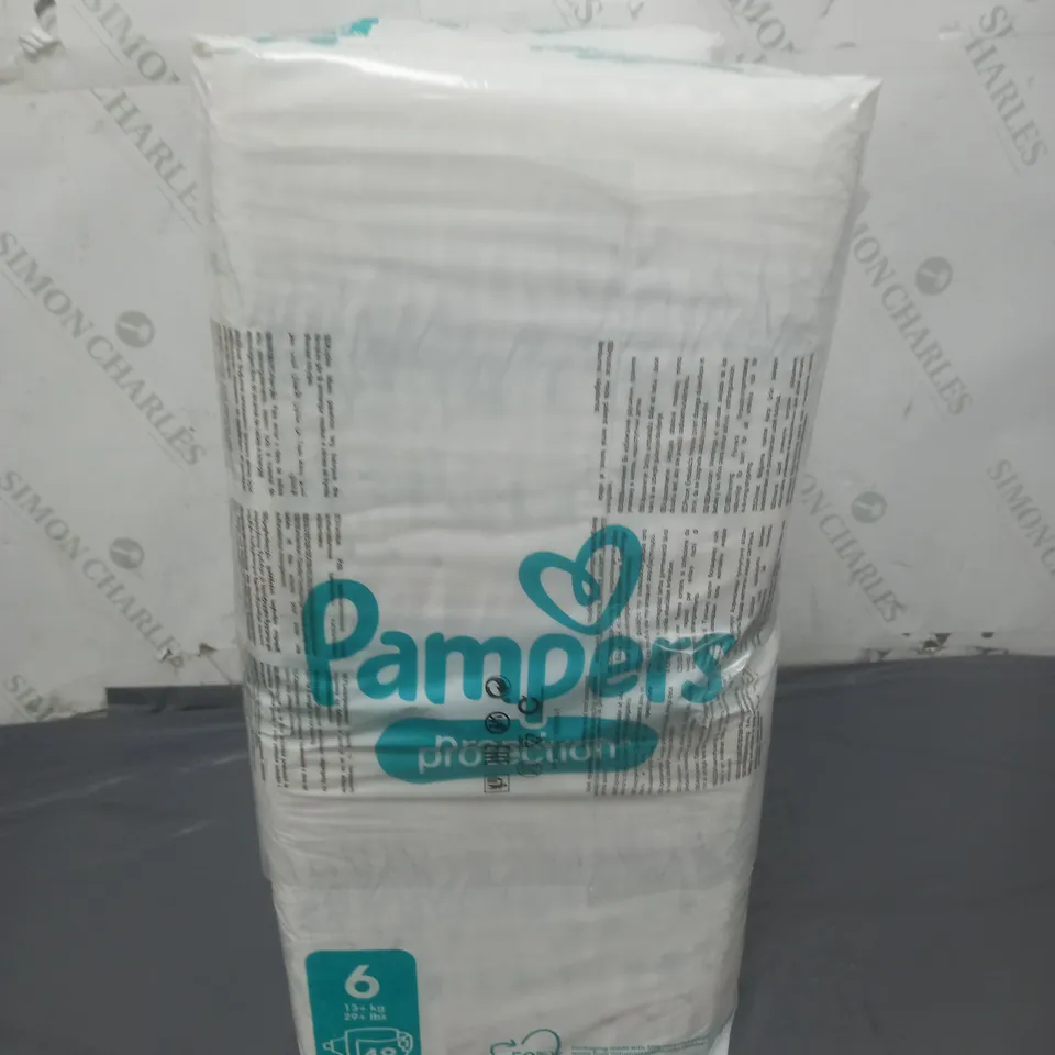 BOX OF 3 PACK OF PAMPERS NAPPIES - X48 PER PACK