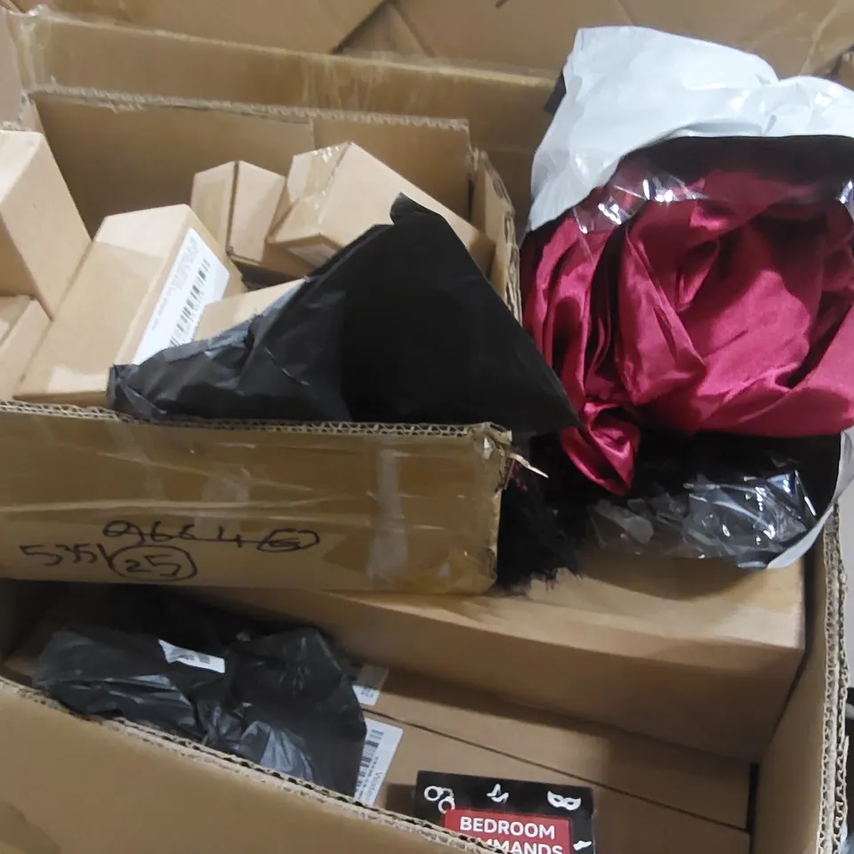 PALLET TO CONTAIN HOUSEHOLD FLAT-PACKED FURNITURE AND HOMEWERE TO INCLUDE; WATER FILTRATION SYSTEMS, WATER DROP ITEMS ECT